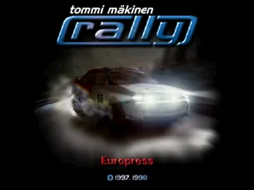 Tommi Maekinen Rally (EU) screen shot title